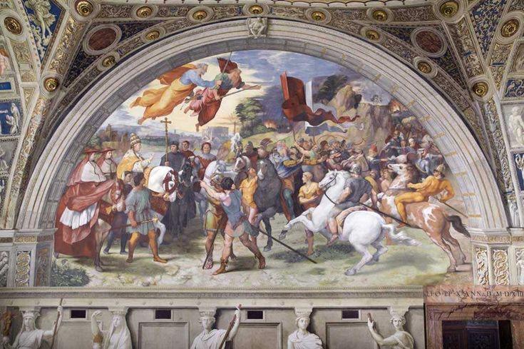 El Papa León y Atila