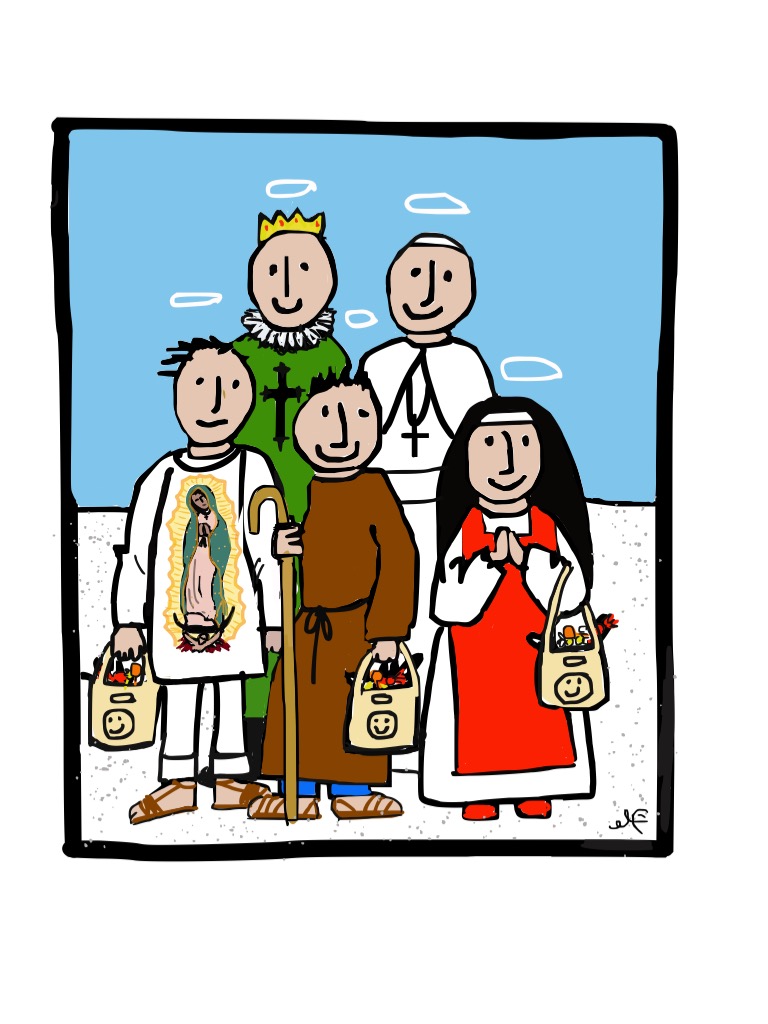 4 propuestas para celebrar a los santos en familia