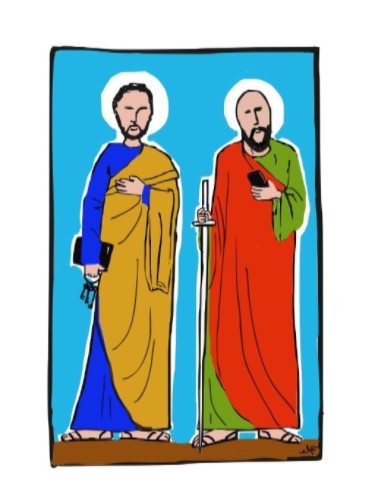 ¿Qué sabes de san Pedro y san Pablo?